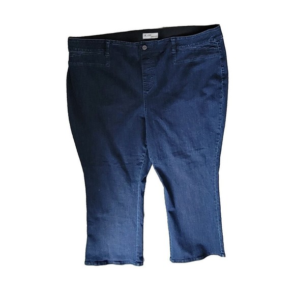 Rachel + Zoe Demi Boot Jeans Plus Size 22W Atlas NWT A‎ - Picture 2 of 8